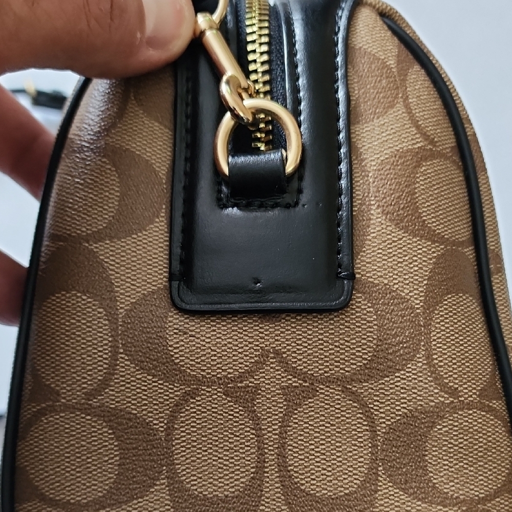 Coach Mini Bennet Satchel Crossbody And Medium Corner Zip Wallet. F32203 - Picture 15 of 16